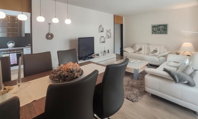 Davos-Platz Apartment | Top-Rated Family Apartment at Allod Park Haus C 207
