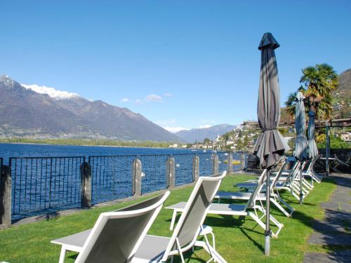 Vira Apartment | Oceanfront Escape at Apartment Vira Lago by Interhome