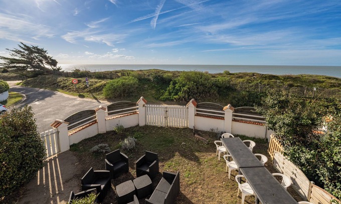 Barbatre Apartment | Seaside Retreat: Apartment with Private Terrace & Wi-Fi