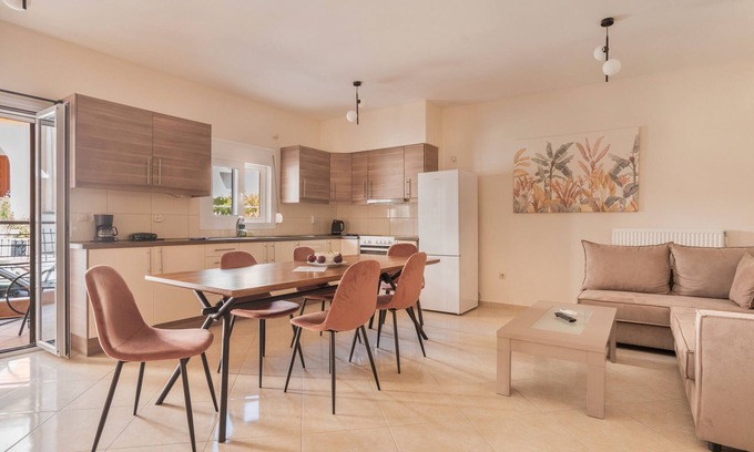 Kefalonia Apartment | Apartment 'Ardavani City 6' with Shared Terrace, Wi-Fi and Air Conditioning