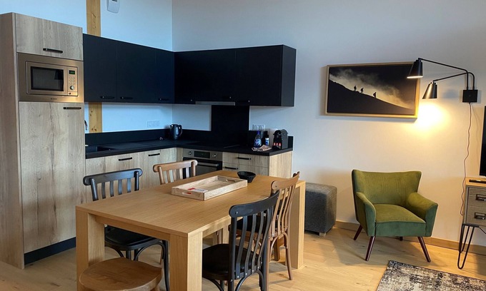 Hauteluce Apartment | Apartment at the entrance to Les Saisies with views of Mont Blanc and the Beaufortain massif