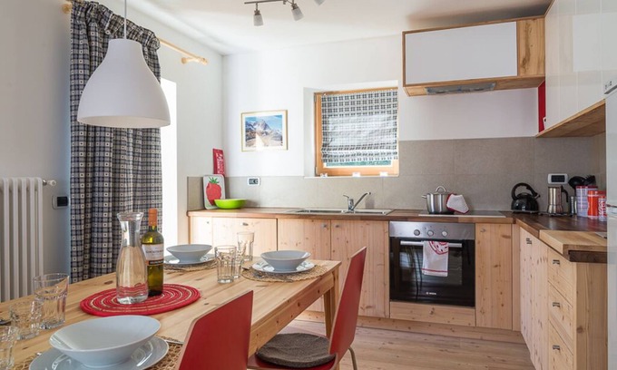 Rocca Pietore Apartment | Beautiful Apartment at Marmolada with Breathtaking Views