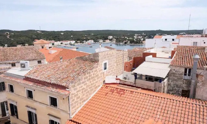 Mahon Apartment | Scenic 'Atico' Apartment with Mountain View & Amenities