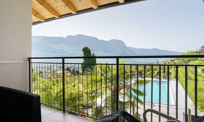 Tramin Apartment | Relaxing Getaway at Bacchushof Lagrein with Pool & Views