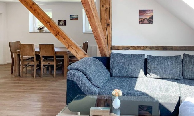 Holtriem Apartment | Oceanfront Escape at Apartment Borkum with Spa & Views