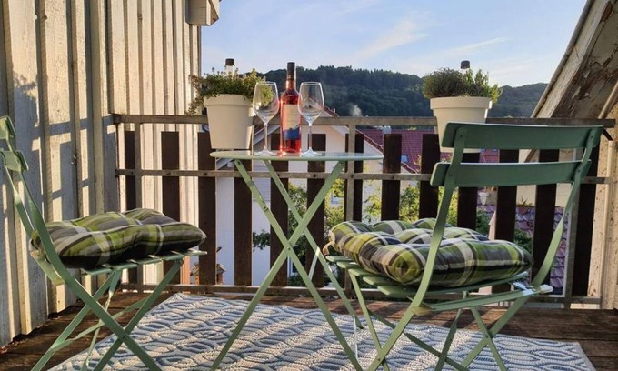 Bleichstetten Apartment | Apartment 'Brendle' with Balcony and Wi-Fi