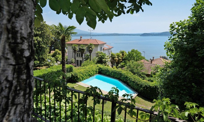 Belgirate Apartment | Experience Lake View Bliss at Casa Dolce Vita with Pool