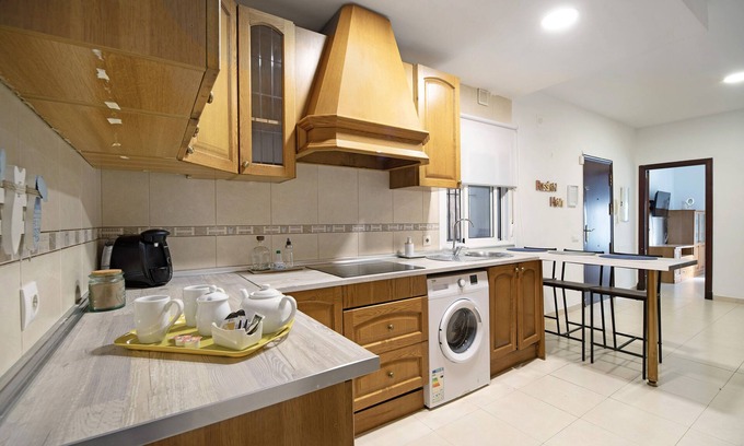 San Fernando Apartment | Oceanfront Apartment "Casa Fluri" with Balcony & Wi-Fi