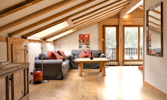 Pontresina Apartment | Pet-Friendly Apartment Chesa Misaun: Guest Rated 8.5/10