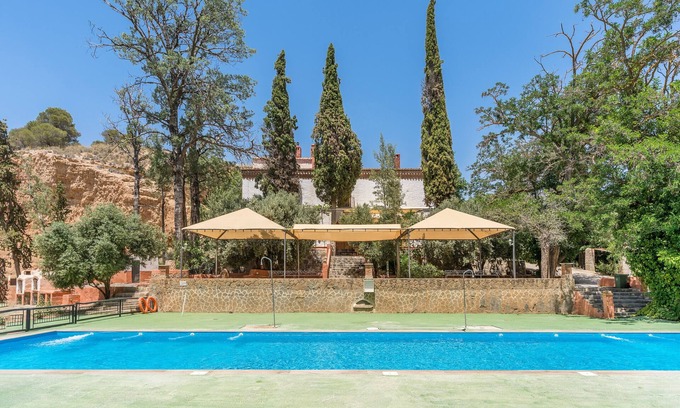 Guadix Apartment | Experience Cueva Mar: Mountain Views & Pool Access Await