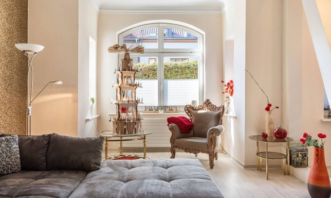 Mühlhausen Apartment | Apartment 'Vogelnest Familienambiente' with Shared Pool, Shared Terrace and Wi-Fi