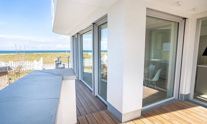 Kalifornien Apartment | Cozy Apartment 'Ferienwohnung Backbord' with Sea View