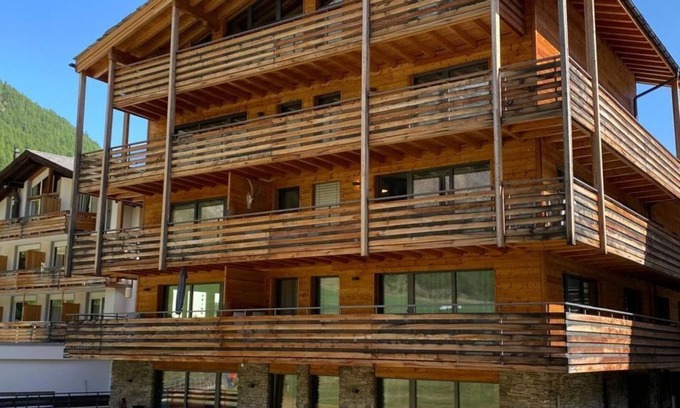 Saas-Fee Apartment | Comfortable Getaway at Derby by Interhome with Spa Access