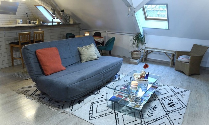 Mulhouse Apartment | Cozy Duplex Apartment with Private Garden & Free Wi-Fi