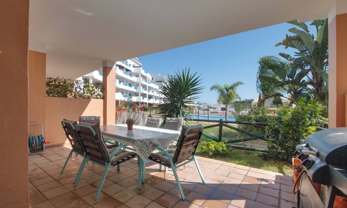 Castillo de Sabinillas Apartment | Experience Duquesa Suites with Pool, Ocean View & Wi-Fi