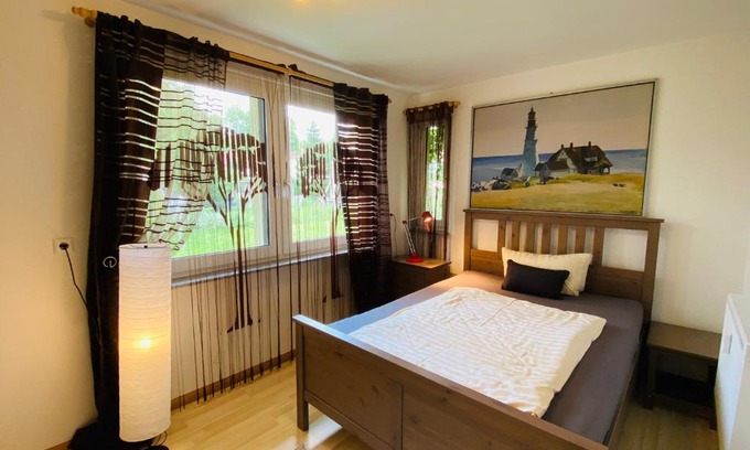Suhl Apartment | Family-Friendly Garden Apartment Emil in Suhl
