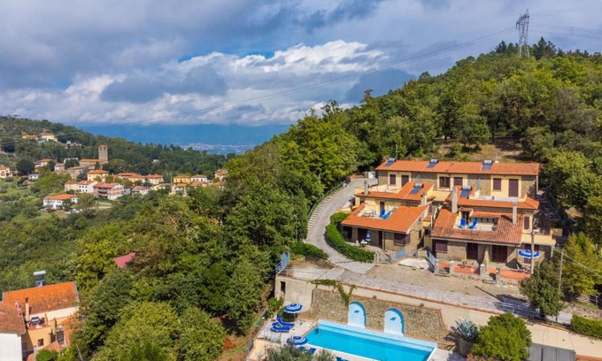 San Baronto Apartment | Cozy Apartment Erica: Pet-Friendly Retreat with Pool Access