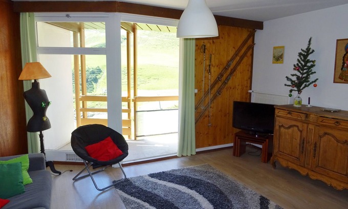 La Mongie Apartment | Exceptional Apartment in La Mongie with Pool & Spa Access