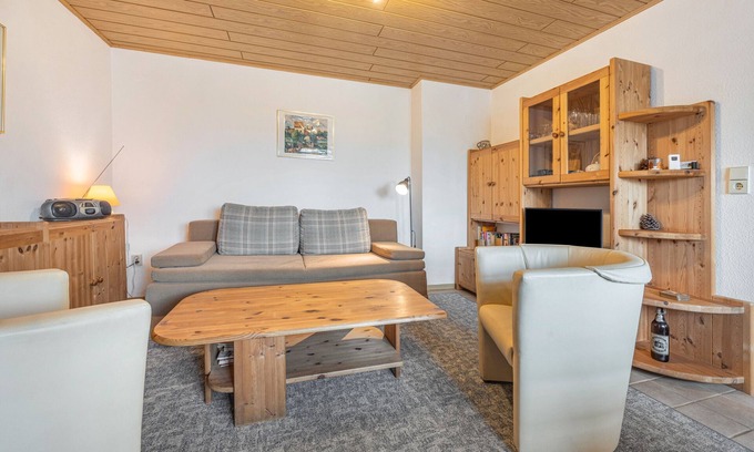 Bad Grund Apartment | Apartment 'Fernblick, 50qm' with Shared Terrace, Shared Garden and Wi-Fi