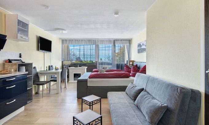 Sankt Englmar Apartment | Apartment 'Feuersalamander' with Mountain View, Shared Garden and Wi-Fi