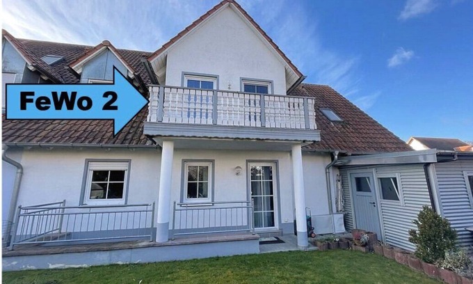 Gunzenhausen Apartment | Top-Rated Apartment 'Seehaus Hoyer 2' with Ocean View