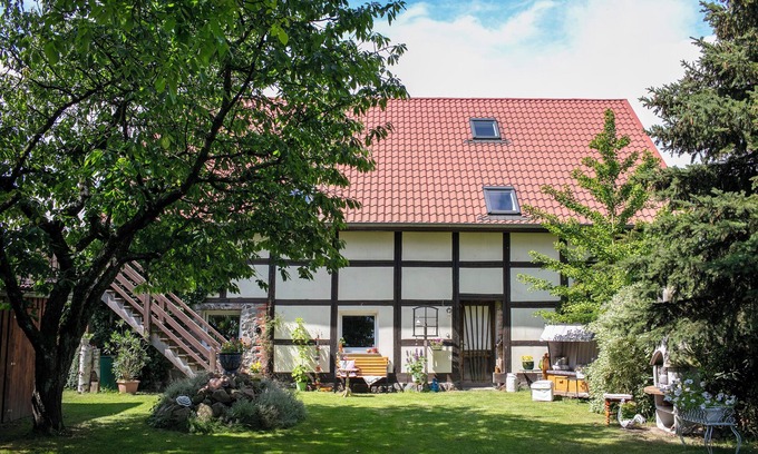 Friedrichswalde Apartment | Unique Apartment 'Fewo 1' with Private Garden and Ocean View