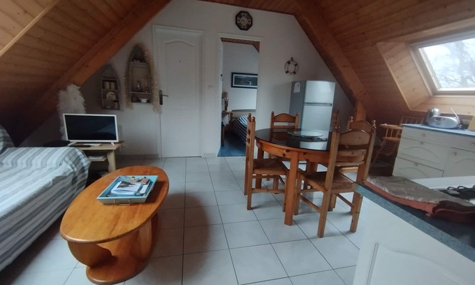 Herbignac Apartment | Oceanfront Apartment in Herbignac with Guest Rated 9.8