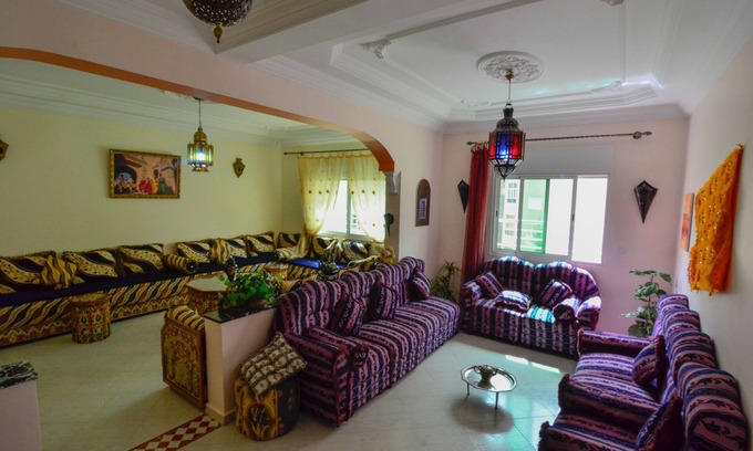Majjate Apartment | Top-Rated Apartment in Meknes with Spa and Kitchen Amenities
