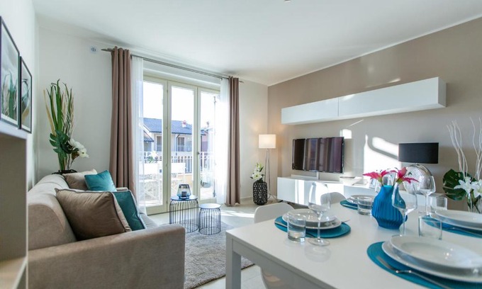 Cavalcaselle Apartment | Discover Apartment Giulia: 4-Star Retreat with Pool Access