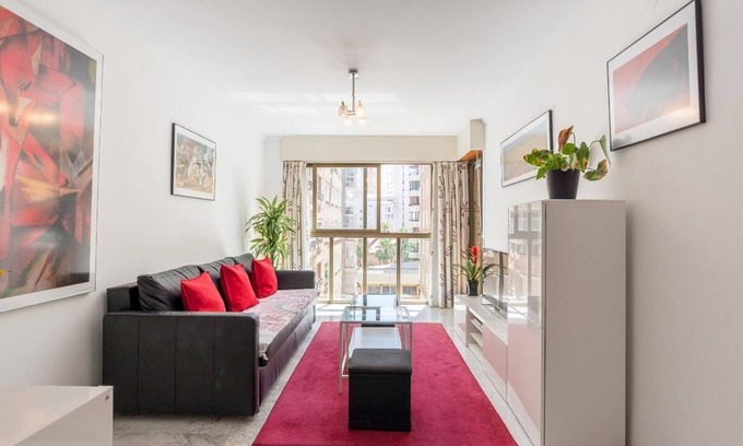 La Malagueta Apartment | Top-Rated Apartment Gran Confort Muelle Uno with Ocean View