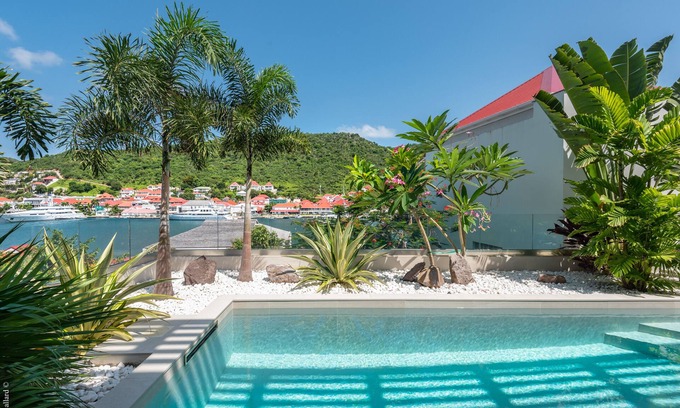 Corossol Apartment | Experience Apartment Gustavia Harbor with Pool & Ocean Views