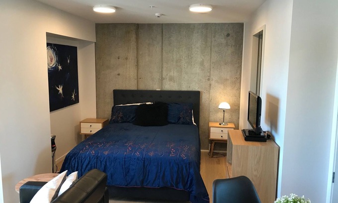 Te Aro Apartment | Stunning Apartment in Wellington City with Pool and Balcony