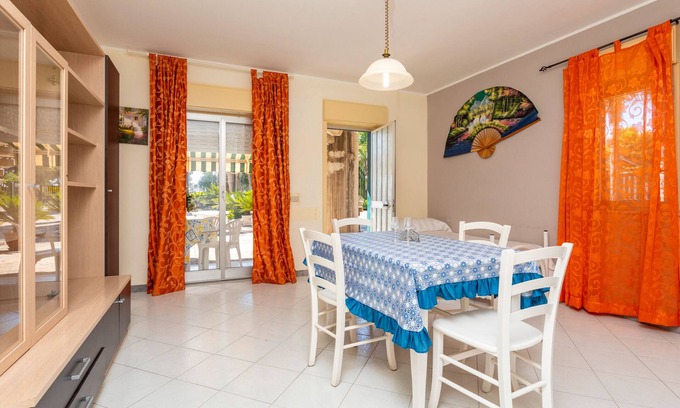 Fondachello Apartment | Apartment 'I Ciottoli Dello Ionio - Apt 1' with Mountain View, Shared Terrace and Balcony