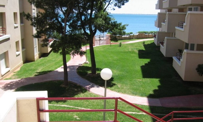 L'Ampolla Apartment | Pet-Friendly Oceanfront Apartment with Pool & Spa Access