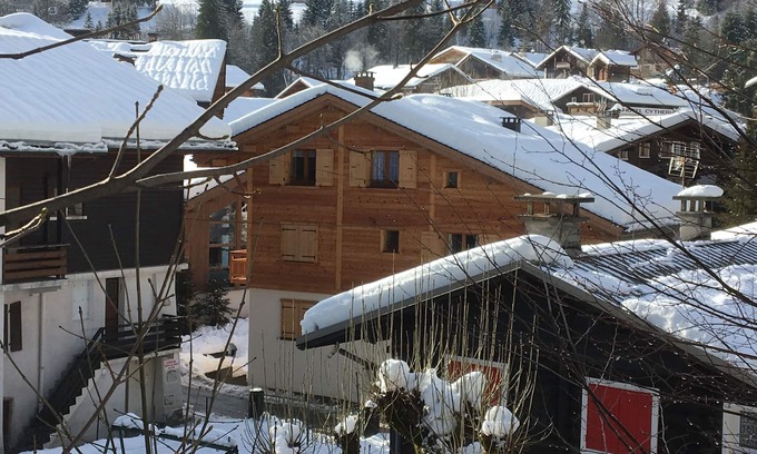 La Clusaz Apartment | Charming Chalet Apartment in Village, Steps from Slopes