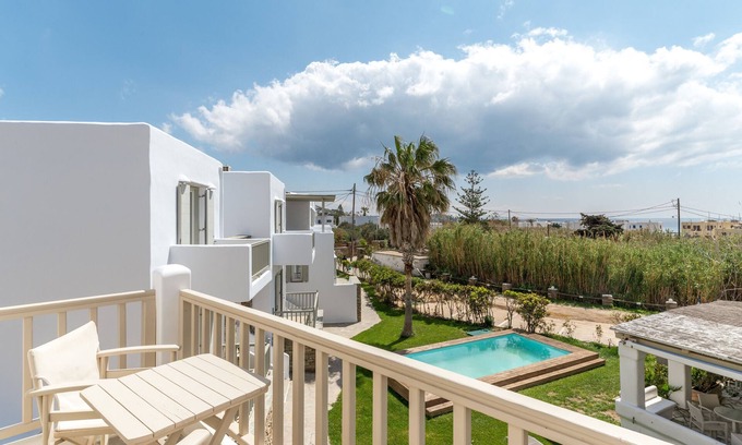 Kionia Apartment | Sea View Apartment at Ninemia Suites Tinos with Top Amenities