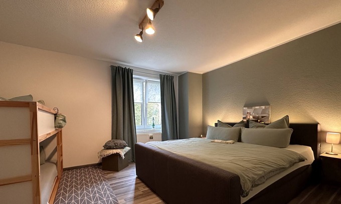 Gruenhain-Beierfeld Apartment | Apartment in a secluded location on the edge of the forest