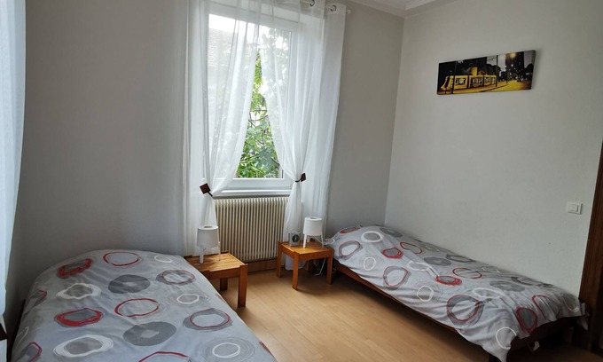 Mulhouse Apartment | Cozy Apartment with Garden for 2-4 Guests, Pet Friendly