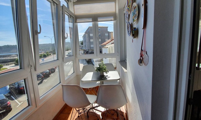 Muxia Apartment | Idyllic Apartment in Muxía with Oceanfront Views
