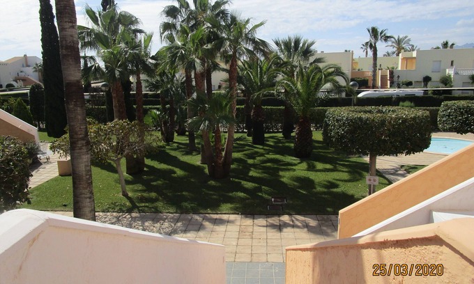 Vera Beach Apartment | Beachfront Apartment in Naturist Area with Ocean View