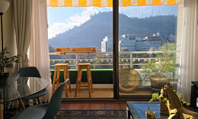 Bellavista Apartment | Apartment in Providencia, with view to the mountain range.