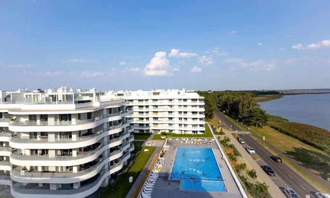 Trzebiatow Apartment | Apartment in Rogowo near Beach and Lake