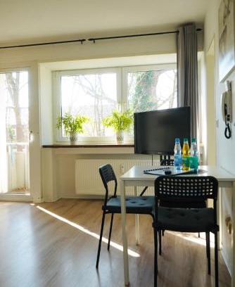 Wolfsburg Apartment | Cozy Apartment with Balcony in Serene Location