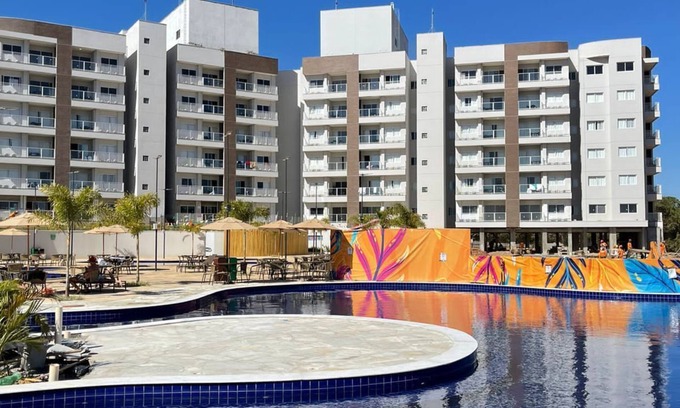Setor Lagoa Quente Apartment | Cozy Apartment Near Eco Beach in Caldas Resort