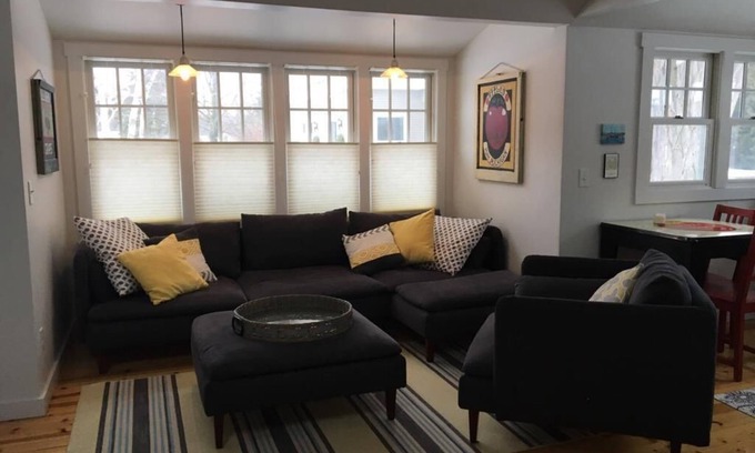 Leland Apartment | Tranquil Apartment Steps from Fishtown in Leland