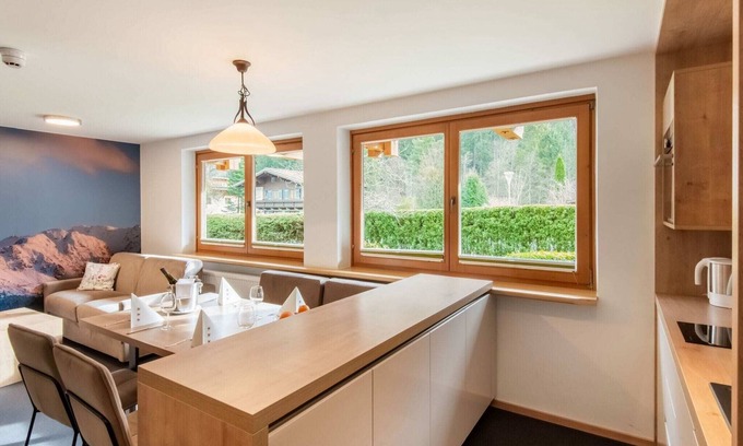 Wald im Pinzgau Apartment | Cozy Apartment in Wald im Pinzgau with Pool and Spa