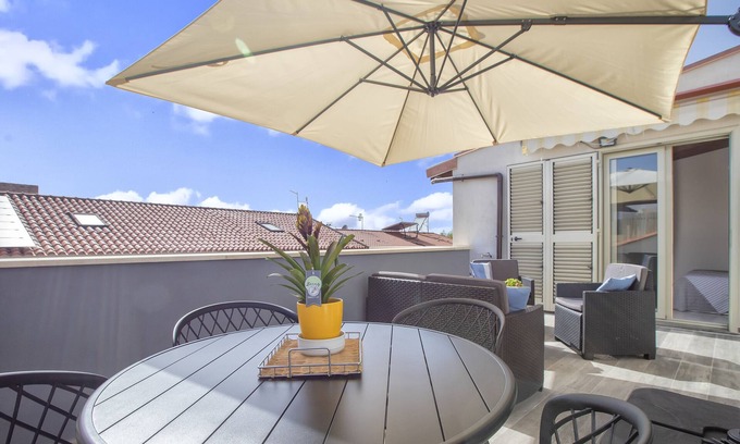 Sorso Apartment | Isola Di Giava Holiday: Cozy Apartment with Private Terrace