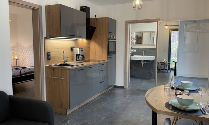 Stockach Apartment | Exceptional Stay at Joel by Interhome with Lake View & Spa