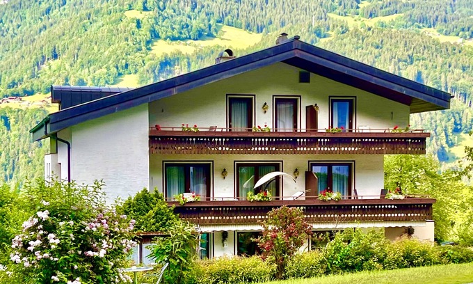 Vandans Apartment | Scenic Apartment 'Jordis' with Mountain View & Private Terrace
