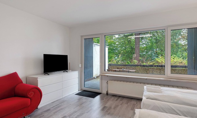 Bad Liebenzell Apartment | Cozy Apartment 'Kaffeehof' with Private Terrace & Balcony